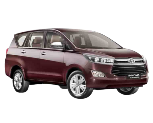 Toyota Innova Crysta rental car
